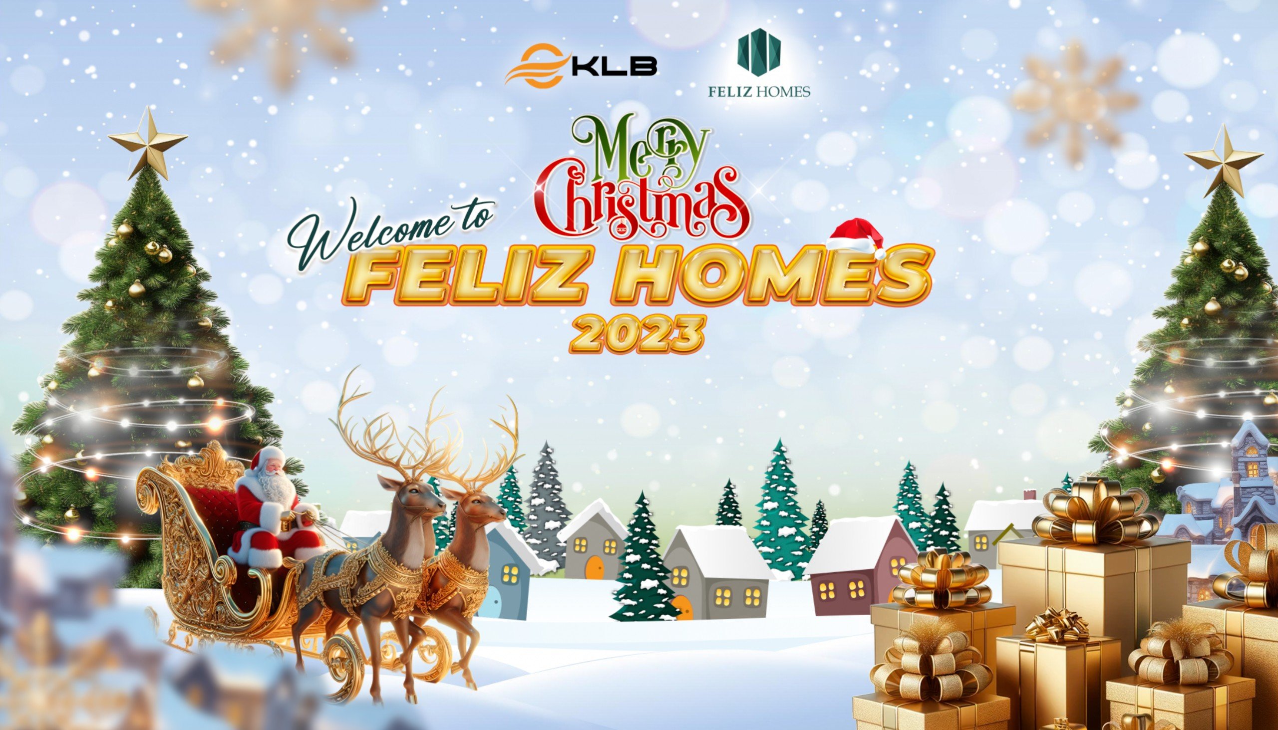 Lễ hội Gi&aacute;ng sinh ch&agrave;o mừng cư d&acirc;n mới chung cư Feliz Homes
