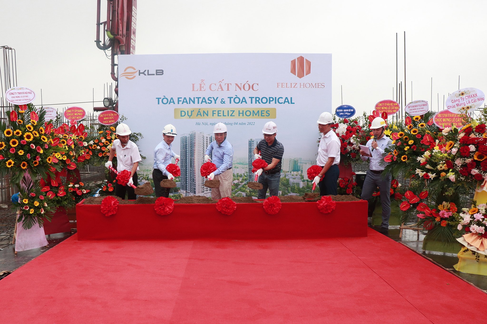 MỪNG ĐẠI LỄ 30/4 &ndash; 01/5, FELIZ HOMES CẤT N&Oacute;C ĐỒNG THỜI HAI T&Ograve;A TH&Aacute;P