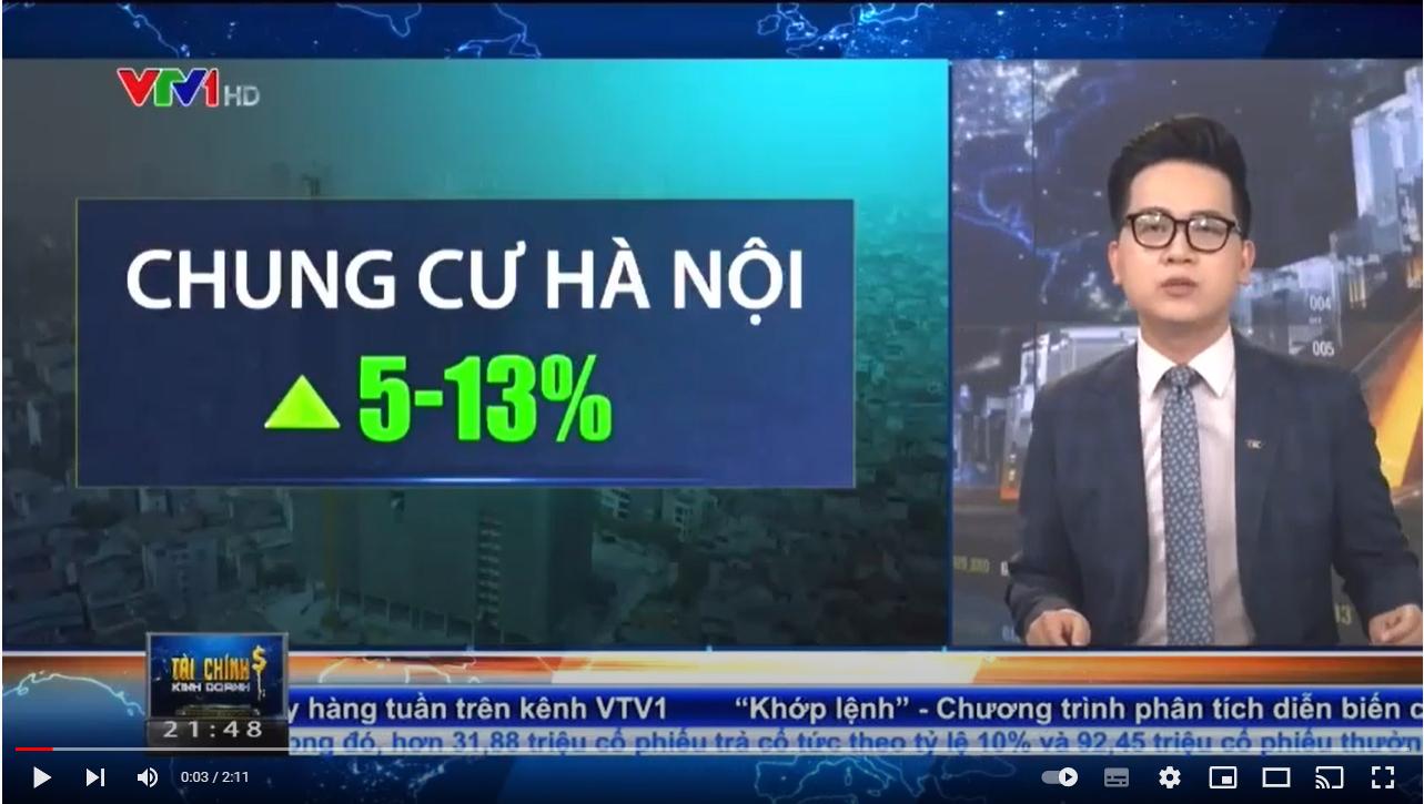 VTV1 &ndash; KHAN HIẾM CHUNG CƯ NỘI Đ&Ocirc; H&Agrave; NỘI, FELIZ HOMES TRỞ TH&Agrave;NH DỰ &Aacute;N XANH NỔI BẬT NHẤT